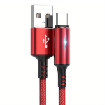 USB-A į Type-C laidas, Raudona