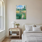Drobės plakatas, 20 &times; 28 colių (50 &times; 70 cm) įrėmintas