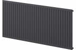 Radiatorius Mexen CH10 Hygiene, 400 x 600 mm, 259 W, pajungimas i&scaron; &scaron;ono, antracitas
