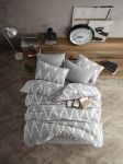 Eponj Home patalynės komplektas Olivia Grey, 200x220 cm, 4 dalių