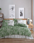 Pearl Home patalynės komplektas Lara Green, 200x220 cm, 4 dalių