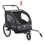 Dviračių priekaba Meteor BX-50 grey