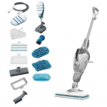 Garų &scaron;luota Black+Decker BHSM1615DSG-QS 2 viename rankinis garų valytuvas ir SteamMitt 1600W