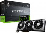 MSI | Nvidia GeForce RTX 5070 Ti | 16 GB | GDDR7 | 256 bit | PCIE 5.0 16x | Triple slot Fansink | 1xHDMI | 3xDisplayPort | RTX5070TI16GVEN3XOC