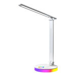 Reguliuojama stalinė lempa Bruno balta 5W LED RGB