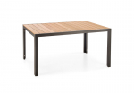 Lauko stalas Halmar Fierro, 150x90x74 cm, rudas