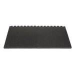 Apsauginis grindų kilimėlis Hammer Puzzle, 156x104x2,5 cm, juodas