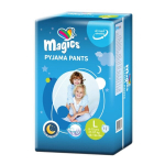 Sauskelnės Magics Pyjama Pants L, 27-57 kg, 12 vnt.