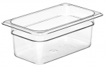 Konteineris Camwear GN 1/4 i&scaron; polikarbonato, Cambro, GN 1/4, 2,5L, Permatomas, 162x265x(H)100mm
