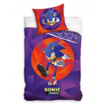Sonic the Hedgehog Purple patalynės komplektas 140&times;200 cm, 70&times;90 cm