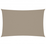 Uždanga nuo saulės，Tentas nuo saulės，Burė nuo saulės, taupe, 4x7m, oksfordo audinys, stačiakampė CFE993560