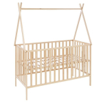 Vaiki&scaron;ka lovelė 120x60, Tipi, pilka