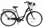 Moteri&scaron;kas dviratis Lila Davi 1 pavara, 28&Prime;, 160&ndash;185 cm, Juoda