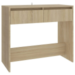 Konsolinis staliukas，konsolinis stalas, ąžuolo, 89x41x76,5cm, apdirbta mediena CFE13631