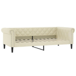 sofa，Poilsio sofa, kreminės spalvos, 100x200cm, dirbtinė oda CFE12519