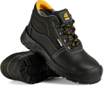 Darbiniai batai apsauginiai s3 nuo per&scaron;lapimo su metaline nosimi bhp skubūs juodi