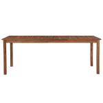 Sodo stalas，Lauko stalas, 200x100x74cm, akacijos medienos masyvas CFE185682
