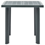 Sodo stalas，Lauko stalas, žalios spalvos, 80x75x72cm, plastikas CFE559670