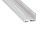 SILEDA aliuminio profilis LED juostelėms - Baltai lakuotas - 2 m
