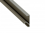 Aliuminio profilis Q18 LED juostelėms - Inox - 1 m