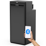 Automobilinis &scaron;aldytuvas 90L kompresorinė turistinė &scaron;aldytuvė 12V/24V kemperiui, &scaron;aldo iki -20&deg;C &ndash; StandHeiz