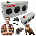 Diablo Forte ultragarsinis graužikų atbaidytuvas, 1 vnt.