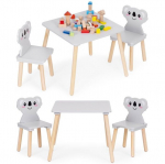 Vaikų baldų komplektas stalas + 2 kėdės, koala,Ecotoys