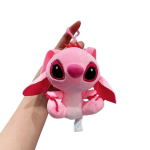 Lilo & Stitch pliu&scaron;inis žaislas &ndash; pakabukas, Rožinis