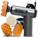 Belaidė akumuliatorinė poliravimo ma&scaron;ina + rinkinys su priedais