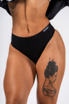 Nebbia Essential Black Thong kelnaitės, S