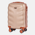Mažas lagaminas 52x35x22 Ryanair ir Wizzair VOYO Fjord, 28L, XS, &scaron;ampano spalvos