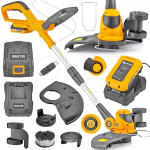 Akumuliatorinis trimeris Majster MP-0418 1200 W