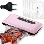 LIVMAN F001 sausiems ir drėgniems maisto produktams su 5 vakuuminiais mai&scaron;eliais, 90W