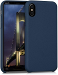 Dėklas Mocco Liquid Silicone skirtas Apple iPhone 11 Pro, mėlyna