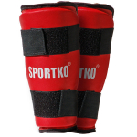 Blauzdų apsaugos Sportko 332, raudonos