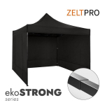 Prekybinė palapinė Zeltpro Ekostrong 2x2, juoda