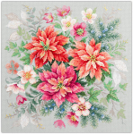 Siuvinėjimo rinkinys Magic Needle Flower Magic.Poinsettia 214-273