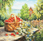Siuvinėjimo rinkinys Magic Needle Summer House 47-06