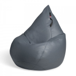 Sėdmai&scaron;is Qubo&trade; Wave Drop, dirbtinė oda, pilkas