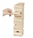 Stalo žaidimas Mega Creative Tumble Tower, 57 vnt.