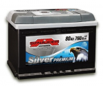 Akumuliatorius Sznajder Silver Premium 12V/80Ah/760A EN 58035