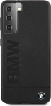 Originalus dėklas / Case Samsung Galaxy S21 BMW 100% natūralios odos juodas
