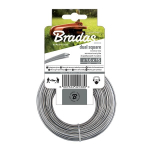 Trimerio valas Bradas RIPPER DUAL Square, 2,0mm x 50m