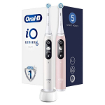 Elektrinis dantų &scaron;epetėlis Oral-B iO6 Duo Pack White/Pink