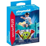 PLAYMOBIL - 70876 - Vaikas su mažu monstru - 22 vnt - Nuo 4 metų