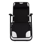 Gultas ModernHome ZRL010, juodas