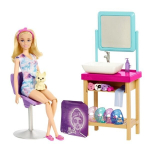 Lėlės Barbie veido kaukių SPA rinkinys, HCM82