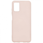 &bdquo;Evelatus&ldquo; &bdquo;Samsung Galaxy A03s&ldquo; nano silikoninis dėklas, mink&scaron;tas lietimui, smėlio spalvos, TPU