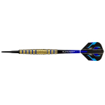 Smiginio strėlytės Harrows Spina Gold 90% Softip, 20 g, 3 vnt., juodos, auksinės spalvos, 20 gR