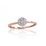 Auksinis žiedas su deimantais Diamond Sky 4752263005280